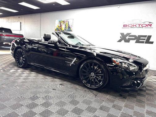 Black 2018 Mercedes-Benz SL 450 Base
