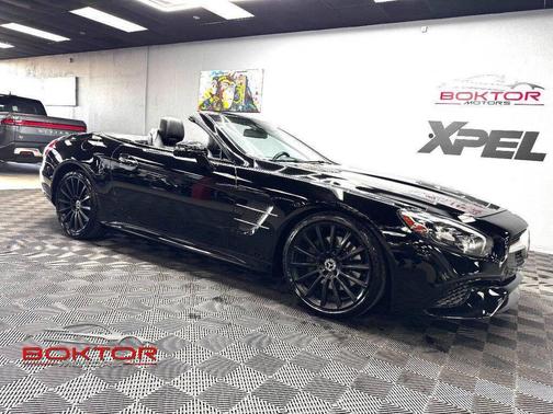 Black 2018 Mercedes-Benz SL 450 Base