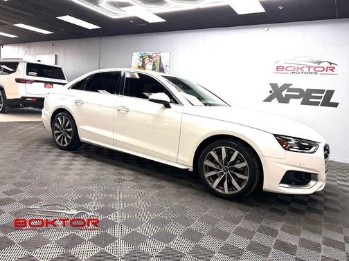 Ibis White 2023 Audi A4 40 Premium