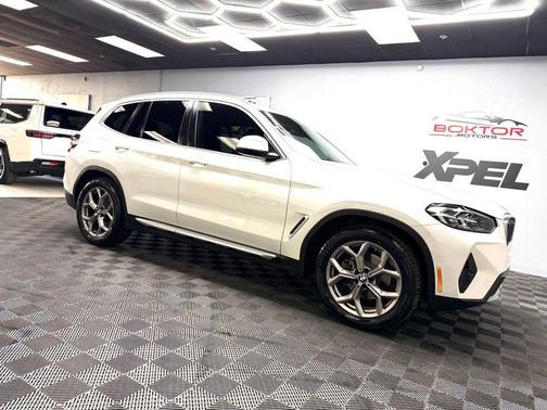 White Metallic 2022 BMW X3 sDrive30i