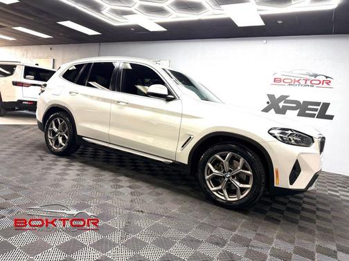 White Metallic 2022 BMW X3 sDrive30i
