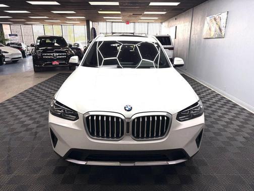 White Metallic 2022 BMW X3 sDrive30i