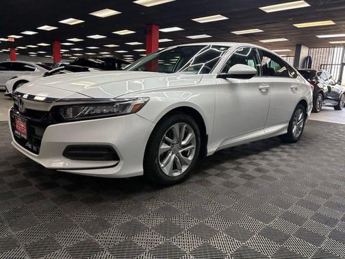 Platinum White Pearl 2020 Honda Accord LX 1.5T