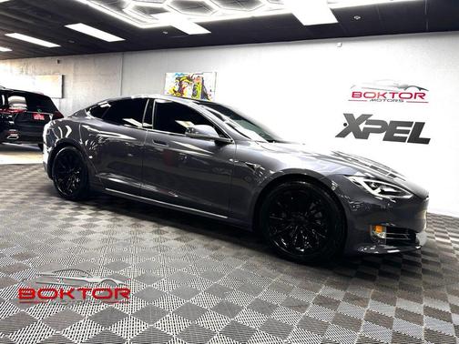 Gray 2021 Tesla Model S Long Range