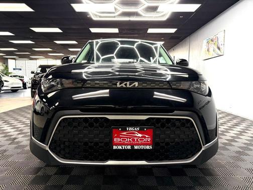 Black 2023 Kia Soul LX
