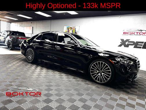 Black 2022 Mercedes-Benz S-Class S 580 4MATIC