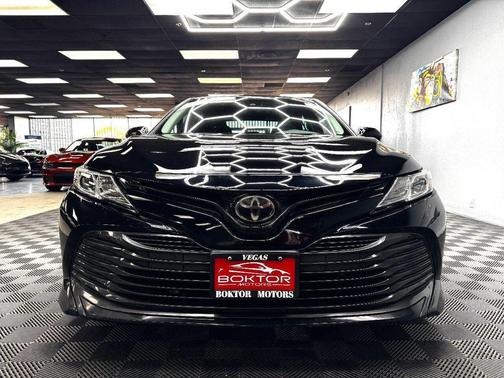 Midnight Black Metallic 2019 Toyota Camry LE