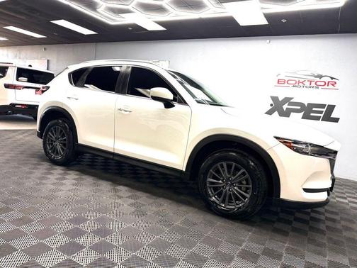 Snowflake White Pearl 2021 Mazda CX-5 Touring