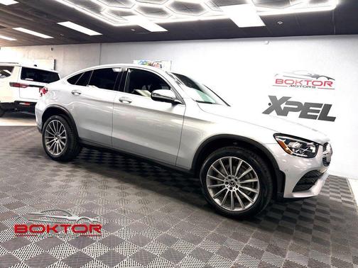 Iridium Silver Metallic 2021 Mercedes-Benz GLC 300 4MATIC Coupe