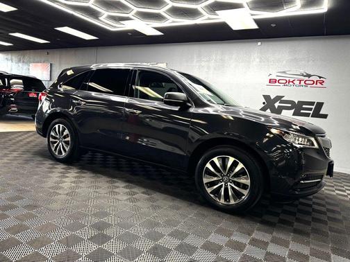 Fathom Blue Pearl 2015 Acura MDX 3.5L Technology Package