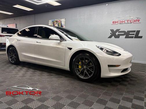 Pearl White Multi 2020 Tesla Model 3 Standard Range Plus
