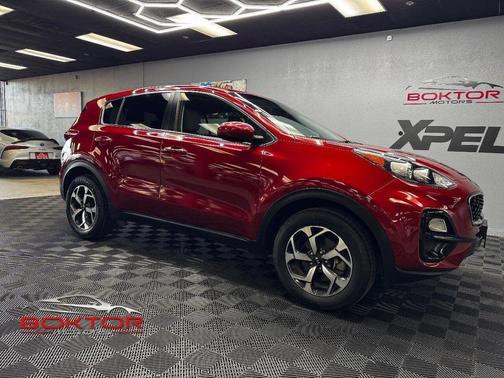 Hyper Red 2021 Kia Sportage LX
