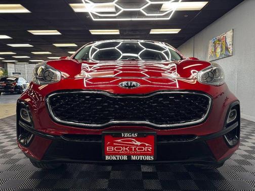 Hyper Red 2021 Kia Sportage LX