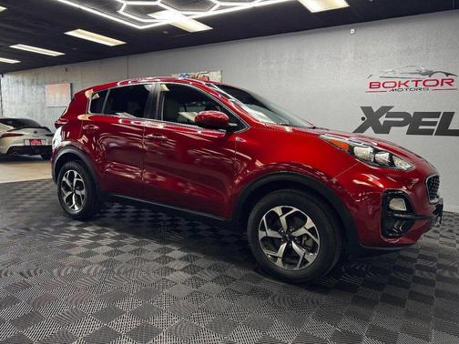 Hyper Red 2021 Kia Sportage LX
