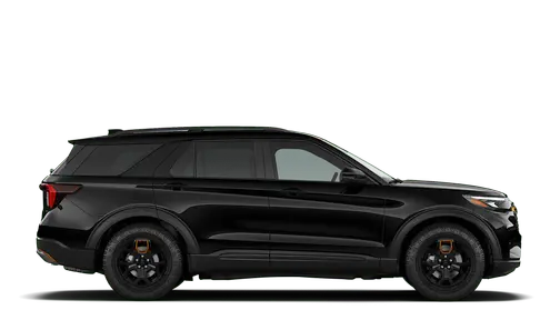 Agate Black Metallic 2026 Ford Explorer Tremor