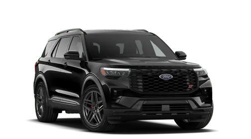 Agate Black Metallic 2026 Ford Explorer ST