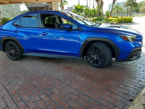 World Rallye Blue Pearlcoat 2024 Subaru WRX Premium