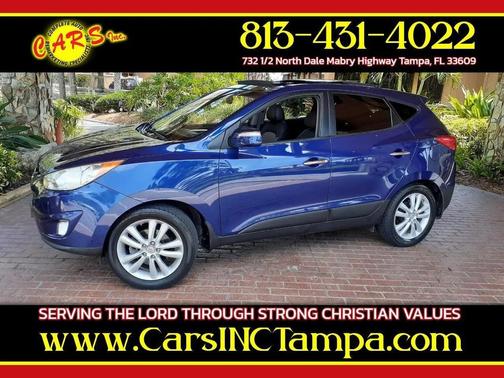 Deep Iris Blue Clearcoat Metallic 2013 Hyundai TUCSON Limited