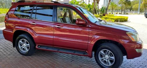 BURGUNDY CLEARCOAT METALLIC 2008 Lexus GX 470 Sport Utility