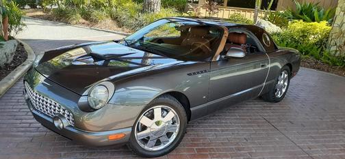 Mountain Shadow Gray Clearcoat 2003 Ford Thunderbird Deluxe