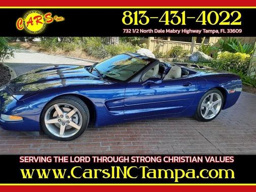 Lemans Blue Clearcoat Metallic 2004 Chevrolet Corvette Base