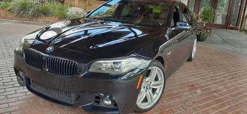 CARBON BLACK METALLIC CLEARCOAT 2016 BMW 535 535i M SPORT