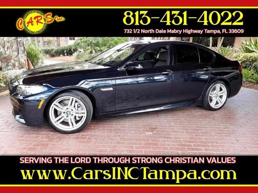 CARBON BLACK METALLIC CLEARCOAT 2016 BMW 535 535i M SPORT
