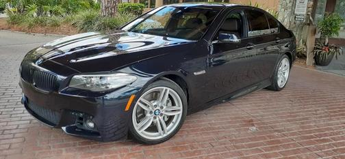 CARBON BLACK METALLIC CLEARCOAT 2016 BMW 535 535i M SPORT