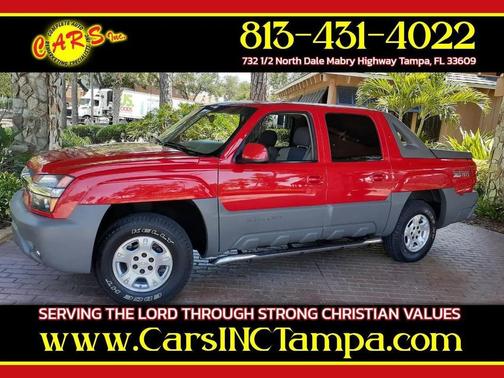 Victory Red 2002 Chevrolet Avalanche 1500