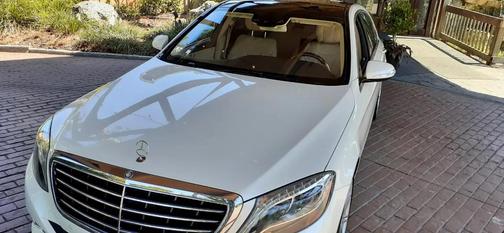 White Diamond Clearcoat 2014 Mercedes-Benz S-Class S550
