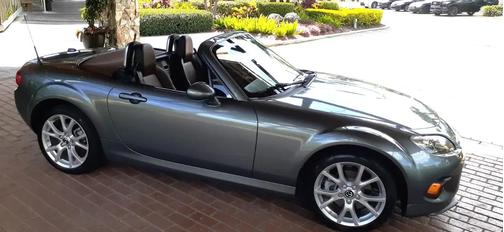 Dolphin Grey MIca Metallic 2013 Mazda MX-5 Miata Grand Touring