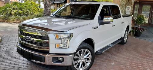 White 2016 Ford F-150 Lariat