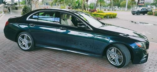 Rare Mercedes Emerald Green Clearcoat 2018 Mercedes-Benz E-Class E300 Luxury Sport Sedan