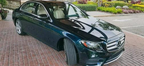 Rare Mercedes Emerald Green Clearcoat 2018 Mercedes-Benz E-Class E300 Luxury Sport Sedan