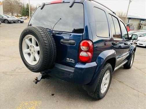 Midnight Blue Pearlcoat 2007 Jeep Liberty Limited