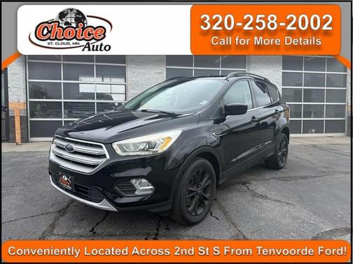 Shadow Black 2018 Ford Escape SEL