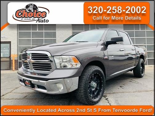 Granite Crystal Metallic Clearcoat 2017 RAM 1500 Big Horn