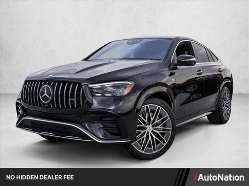 Obsidian Black Metallic 2026 Mercedes-Benz AMG GLE 53 4MATIC+ Coupe