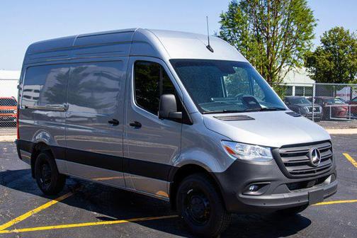 Hightech Silver 2026 Mercedes-Benz Sprinter 2500 Standard Roof