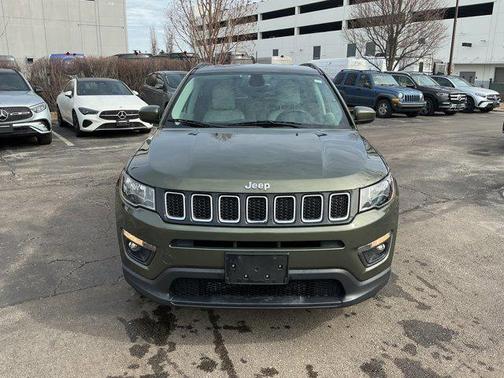 Olive Green Pearlcoat 2018 Jeep Compass Latitude