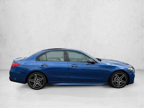 Blue 2023 Mercedes-Benz C-Class C 300 4MATIC