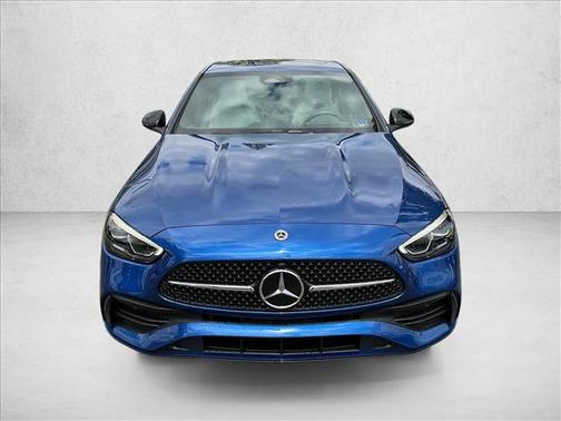Blue 2023 Mercedes-Benz C-Class C 300 4MATIC