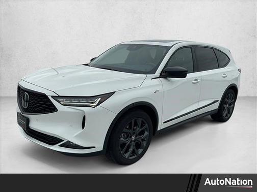 Platinum White Pea 2022 Acura MDX A-Spec Package