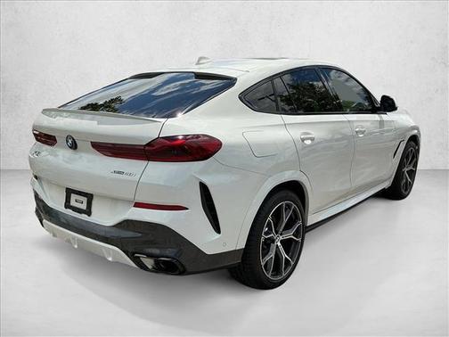 Alpine White 2023 BMW X6 xDrive40i