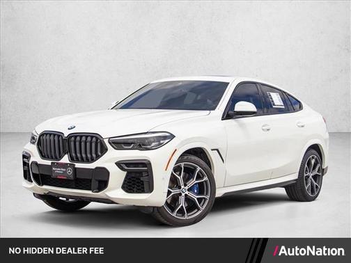 Alpine White 2023 BMW X6 xDrive40i