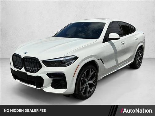 Alpine White 2023 BMW X6 xDrive40i