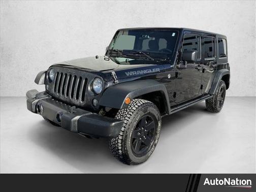 2016 Jeep Wrangler Unlimited Black Bear