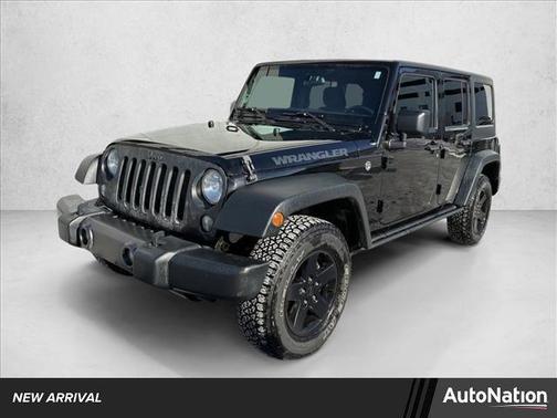 2016 Jeep Wrangler Unlimited Black Bear