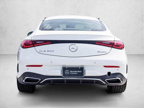 Polar White 2026 Mercedes-Benz CLE 300 4MATIC Coupe
