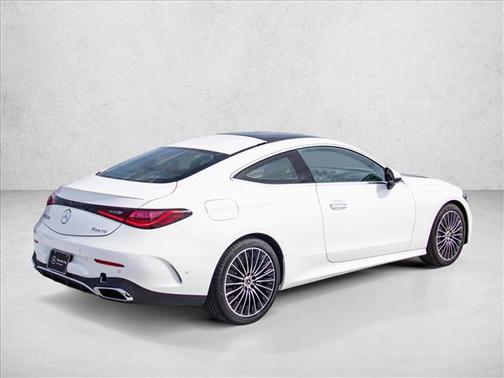 Polar White 2026 Mercedes-Benz CLE 300 4MATIC Coupe